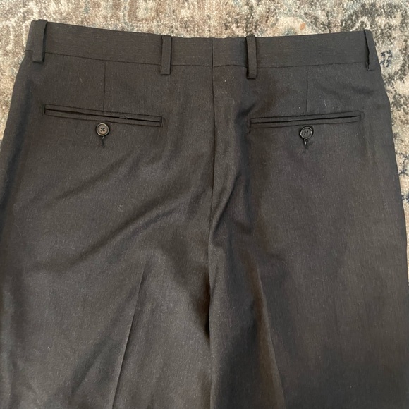 ZANIERI Made in Italy ANGELICO Super 100'S Wool Flat Front Trouser size 33 New! - Picture 5 of 7